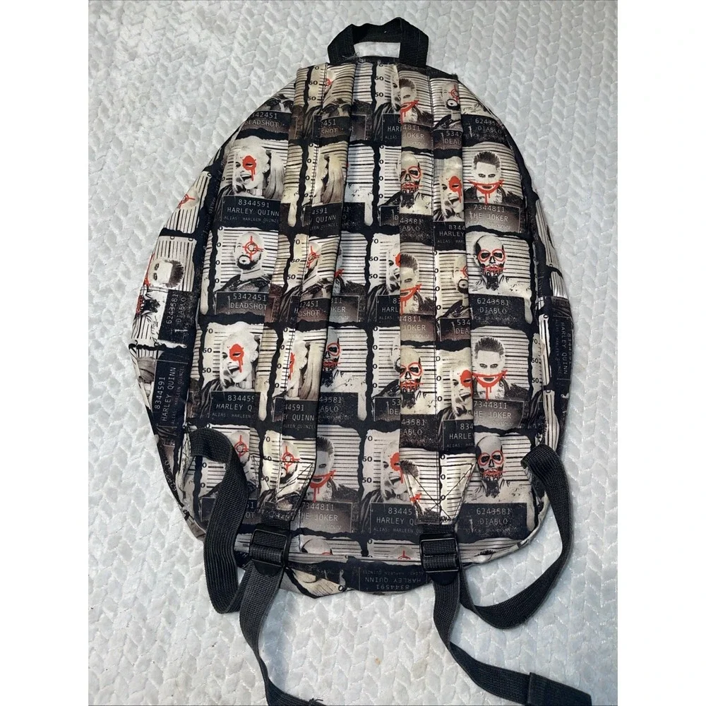 DC Comics Suicide Squad Backpack Harley Quinn Joker Bioworld School Bag